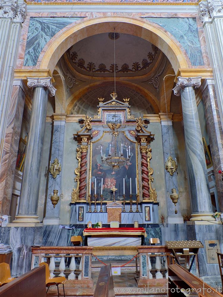 Tavigliano (Biella, Italy) - Chapel of St. Roch in the Church of the Holy Trinity and San Carlo